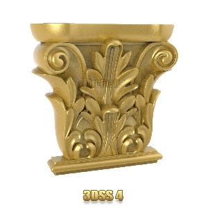 فروش فایل سه بعدی سرستون 3Dss4