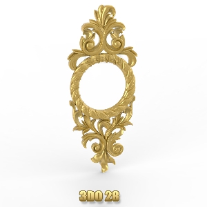 روش فایل سه بعدی سی ان سی ساعت دیواری 3Do28