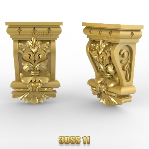 فروش فایل سه بعدی سرستون 3Dss11