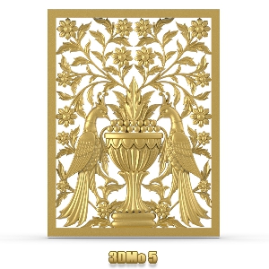 فروش فایل سه بعدی پنل و دیوارکوب و مشبک 3DMo5