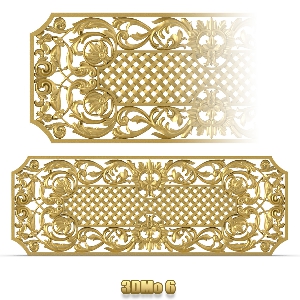 فروش فایل سه بعدی پنل و دیوارکوب و مشبک 3DMo6