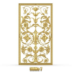 فروش فایل سه بعدی پنل و دیوارکوب و مشبک 3DMo7