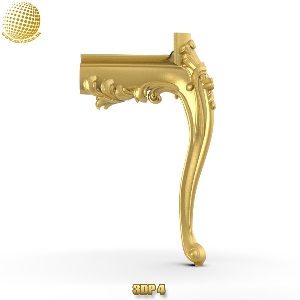 فروش فایل سه بعدی پایه برای سی ان سی  3DP4