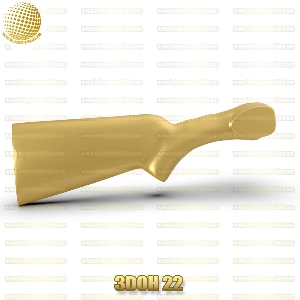 فروش فایل سه بعدی قنداق تفنگ 3DOh22