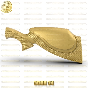 فروش فایل سه بعدی قنداق تفنگ 3DOh24