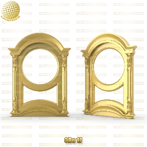 فروش فایل سه بعدی سی ان سی ساعت دیواری 3Do17