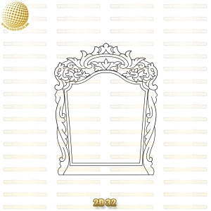 فروش فایل دو بعد آینه 2D32