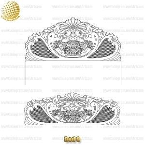 فروش فایل دوبعدی سرویس خواب ‌Bed9