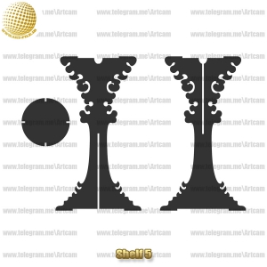 فروش فایل دوبعدی شلف ‌Shelf5