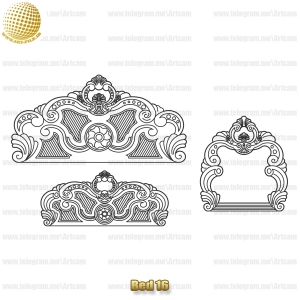 فروش فایل دوبعدی سرویس خواب ‌Bed16