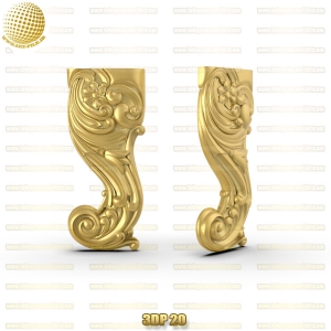 فروش فایل سه بعدی پایه برای سی ان سی  3DP20