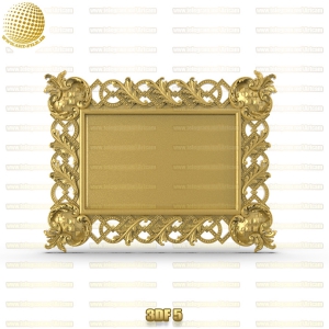 فروش فایل سه بعدی آینه و قاب عکس 3Df5