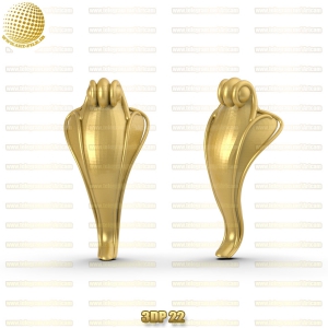 فروش فایل سه بعدی پایه برای سی ان سی  3DP22