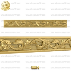 فروش فایل سه بعدی کتیبه و قرنیز 3Dk4