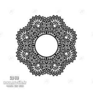 فروش فایل دوبعدی گل و دکوری  2D60