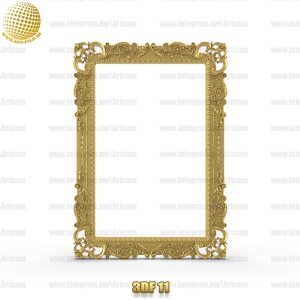 فروش فایل سه بعدی آینه و قاب عکس 3Df11