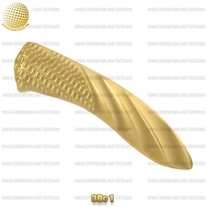 فروش فایل سه بعدی دسته چاقو 3Dc1