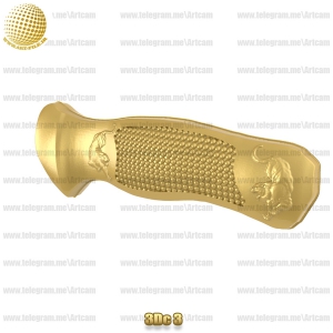 فروش فایل سه بعدی دسته چاقو 3Dc3
