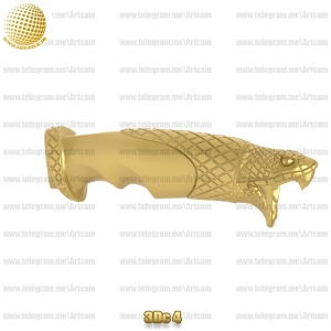 فروش فایل سه بعدی دسته چاقو 3Dc4