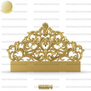 فروش فایل سه بعدی کله تخت  3DBED4