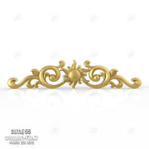 فروش فایل سه بعدی تاج و دکوری  3DTaj55