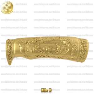 فروش فایل سه بعدی دسته چاقو 3Dc8