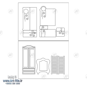 فروش فایل دوبعدی سرویس خواب کودک و نوجوان baby3