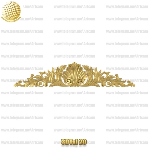 فروش فایل سه بعدی تاج و دکوری  3DTaj20
