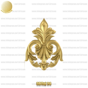 فروش فایل سه بعدی تاج و دکوری  3DTaj24