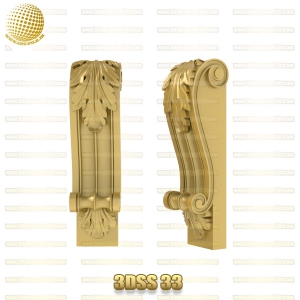 فروش فایل سه بعدی سرستون 3DSS33