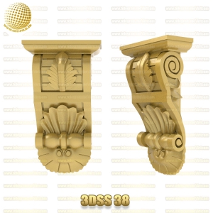 فروش فایل سه بعدی سرستون 3DSS38