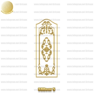 فروش فایل سه بعدی درب ورودی 3Ddoor5