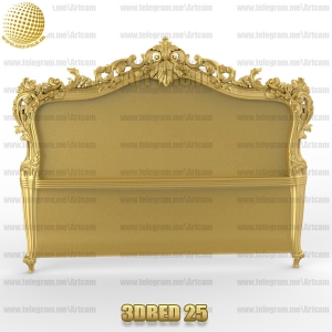 فروش فایل سه بعدی کله تخت 3DBED25