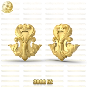 فروش فایل سه بعدی سرستون 3DSS52