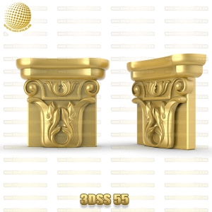 فروش فایل سه بعدی سرستون 3DSS55