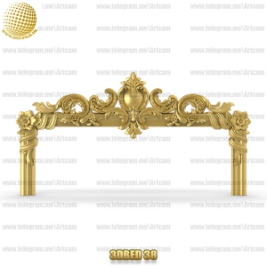 فروش فایل سه بعدی کله تخت 3DBED38