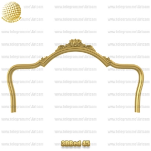 فروش فایل سه بعدی کله تخت 3DBED45