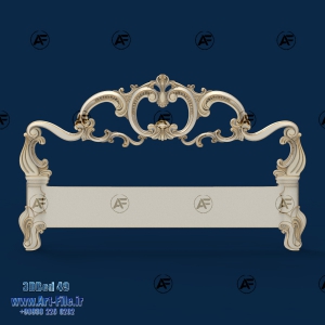 فروش فایل سه بعدی کله تخت 3DBED49