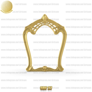 فروش فایل سه بعدی فریم و قاب آینه 3df27