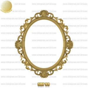 فروش فایل سه بعدی فریم و قاب آینه 3df33
