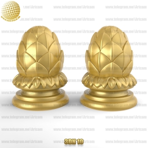 فروش فایل سه بعدی نرده راه پله 3dN10