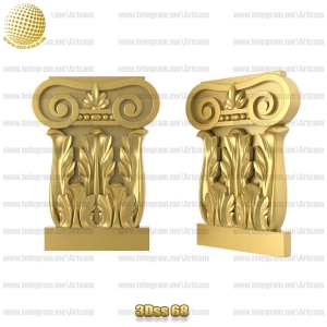 فروش فایل سه بعدی سرستون 3DSS68