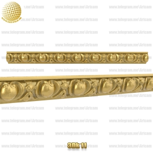 فروش فایل سه بعدی کتیبه و قرنیز 3dk11