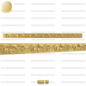 فروش فایل سه بعدی کتیبه و قرنیز 3dk12