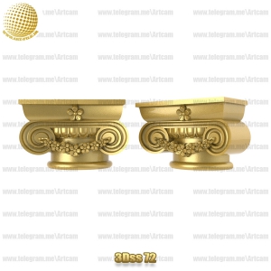 فروش فایل سه بعدی سرستون 3DSS72