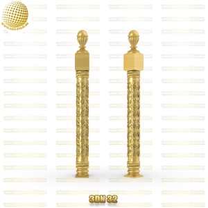 فروش فایل سه بعدی نرده راه پله 3dN32