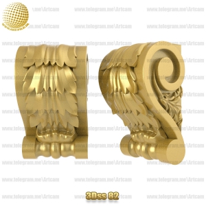 فروش فایل سه بعدی سرستون 3DSS82