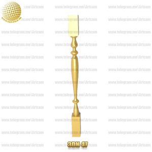 فروش فایل سه بعدی نرده راه پله 3dN47