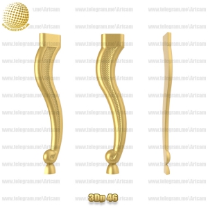 فروش فایل سه بعدی پایه میز 3dp46