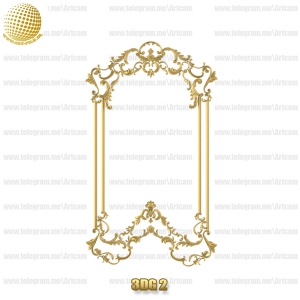 فروش فایل سه بعدی گل دکوری 3Dg2